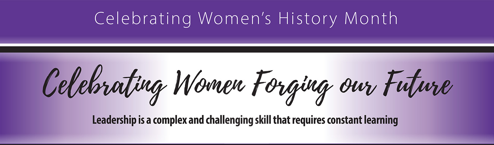 Women’s History Month 2023 Banner