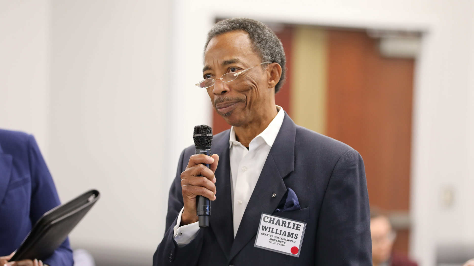 Charlie Williams, the initiative manager for the Greater Williamsburg Movement’s Project InSPire