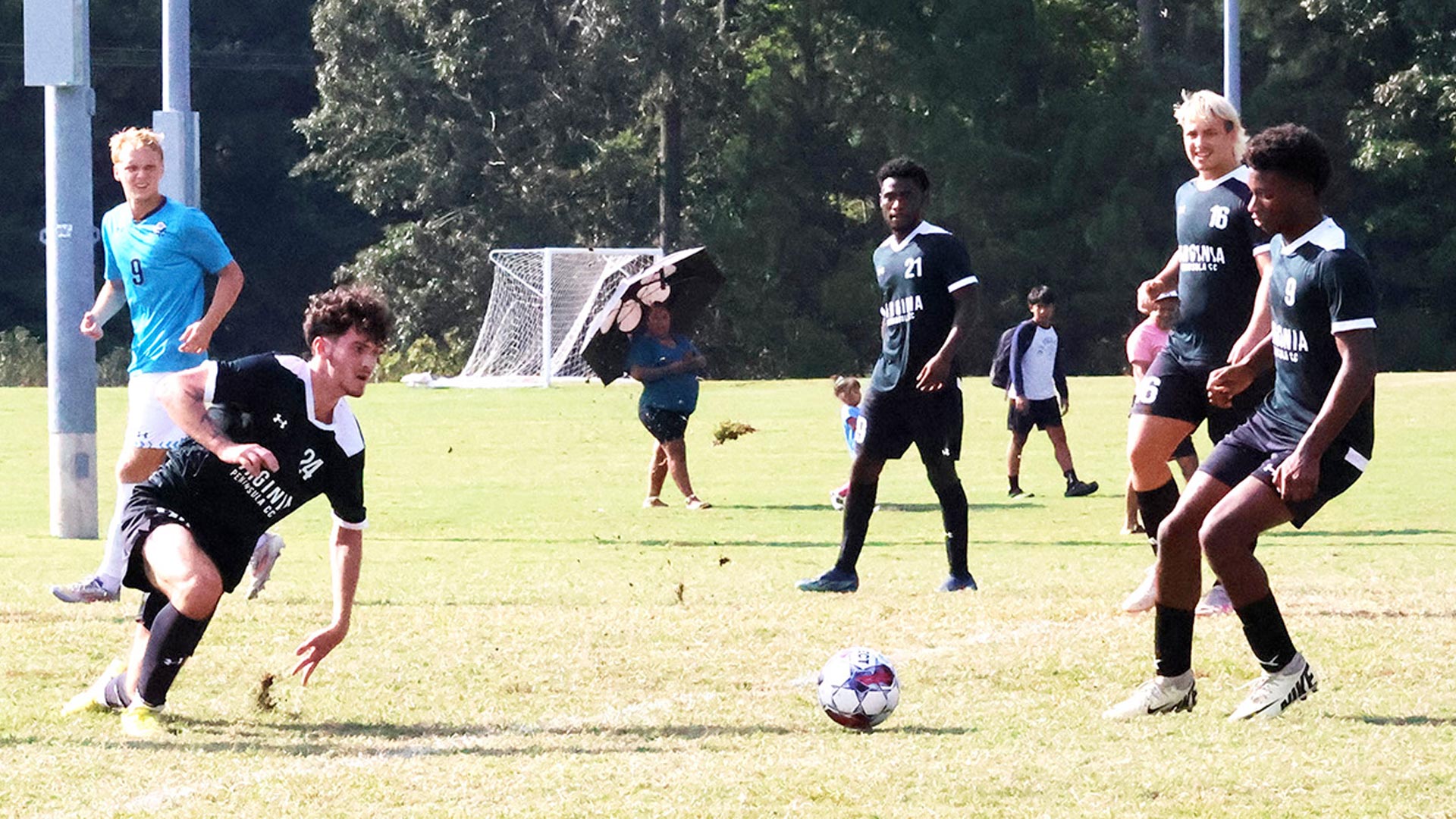 Men’s soccer match