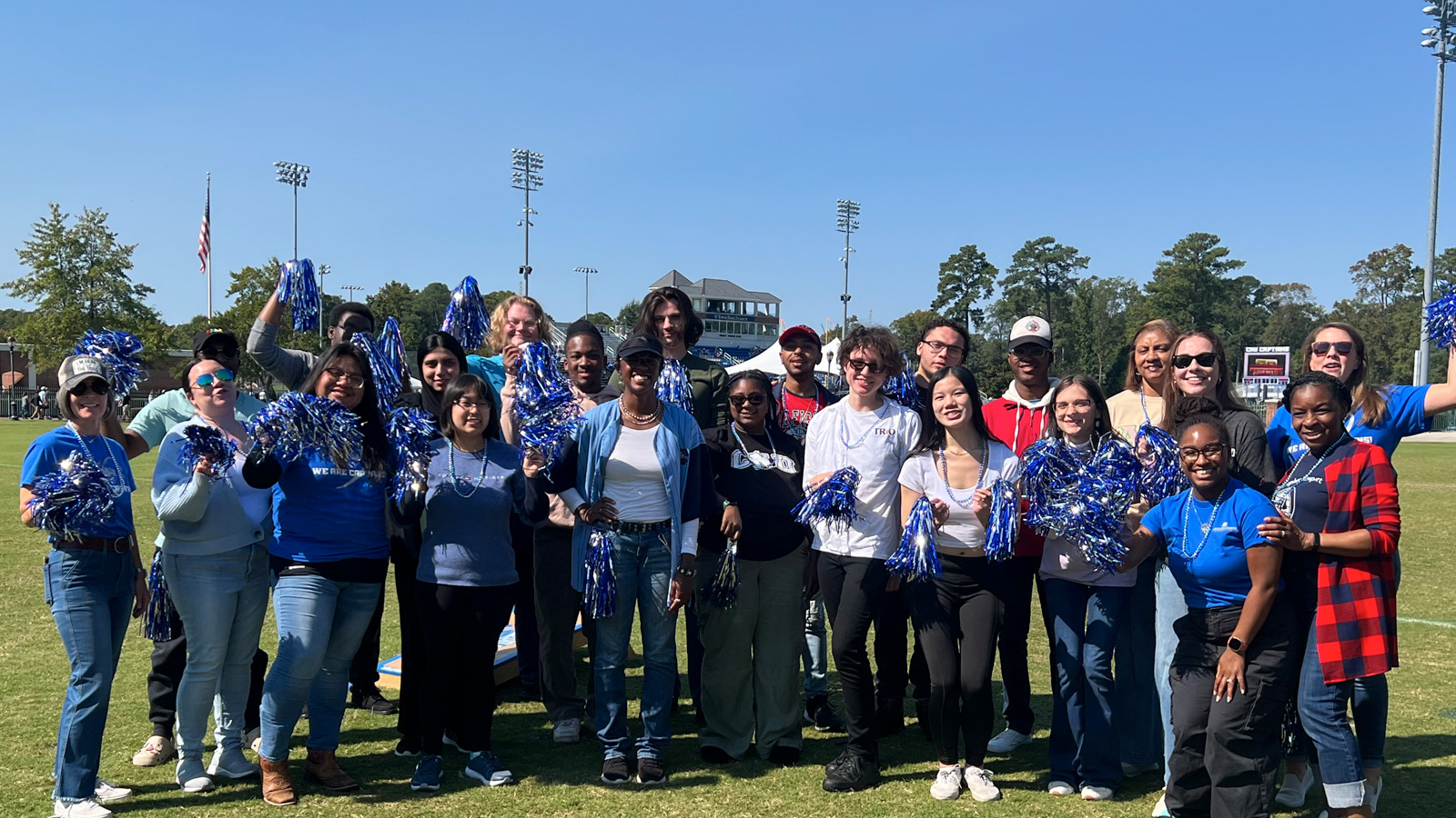 VPCC students on a transfer visit to CNU