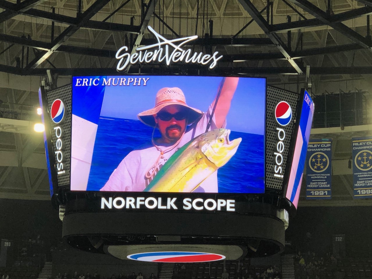 Eric Murphy's passions included the Norfolk Admirals, fishing and Thomas Nelson Community College.