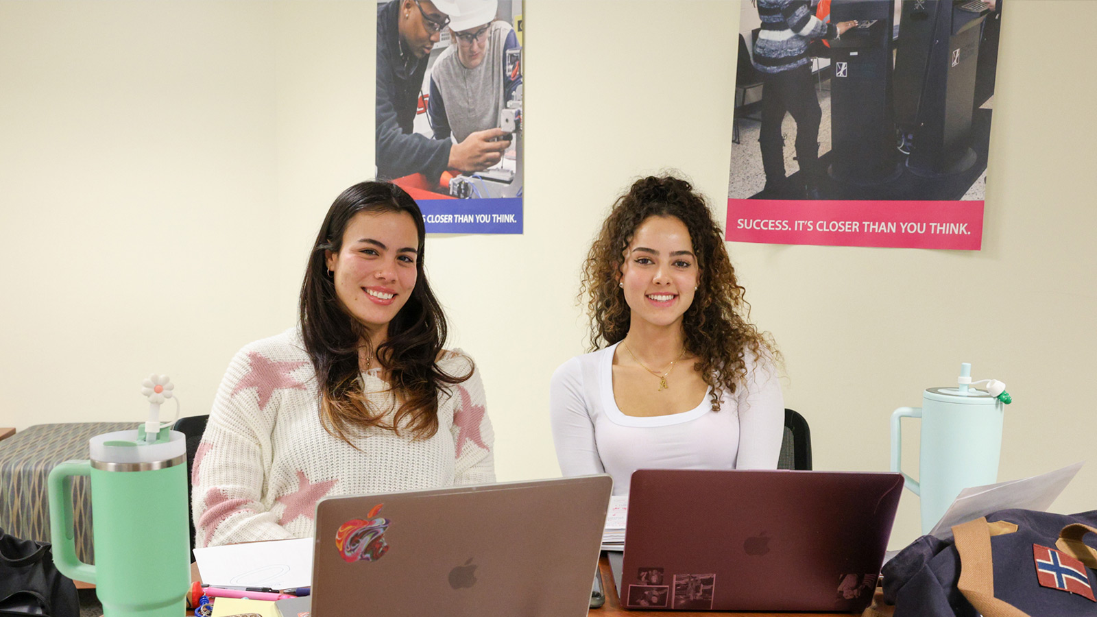 Students studying in Hastings Hall