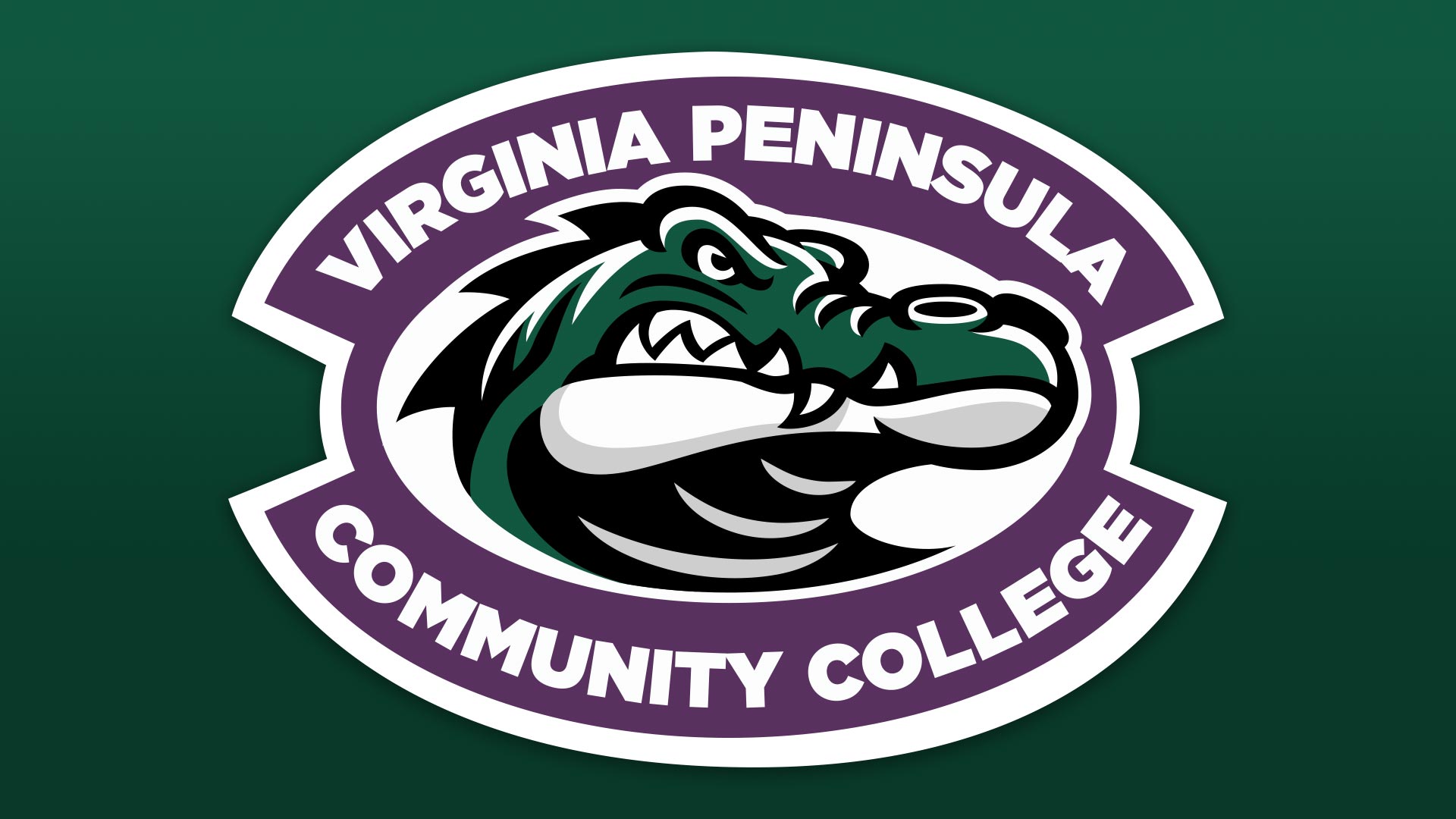 The new VPCC Athletics Gator logo