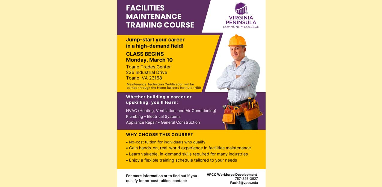 Facilities Maintenance Training Course